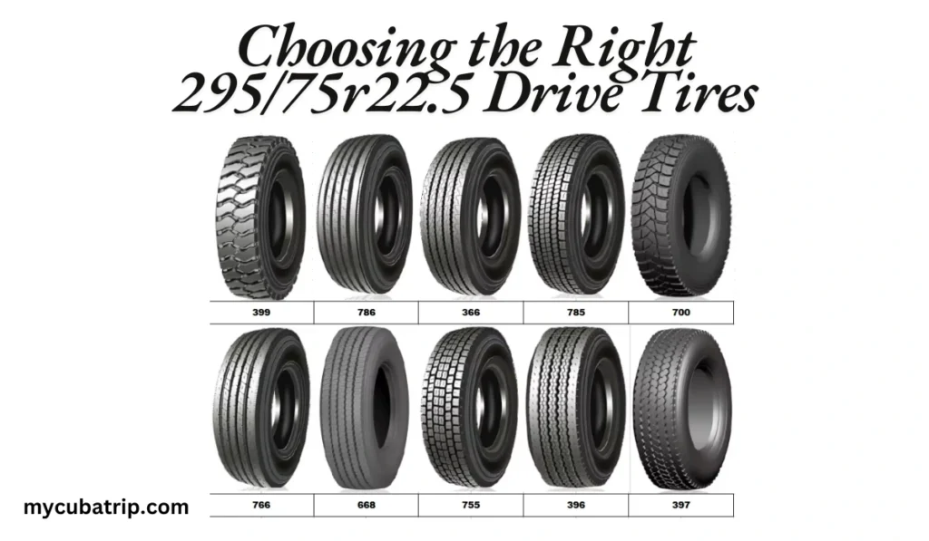 295/75r22.5 Drive Tires